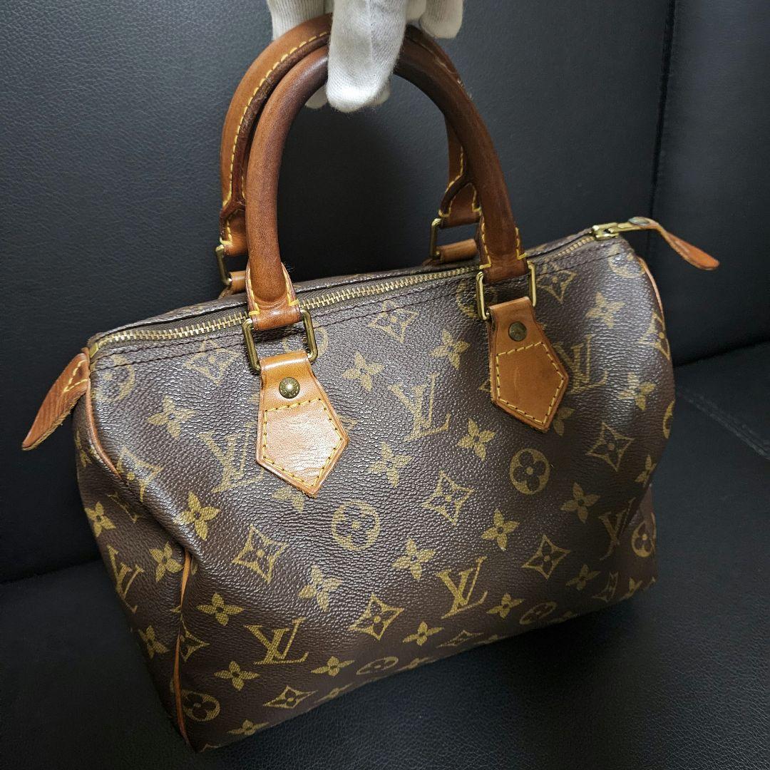 【良品】ルイ・ヴィトン モノグラム スピーディ25 ハンドバック