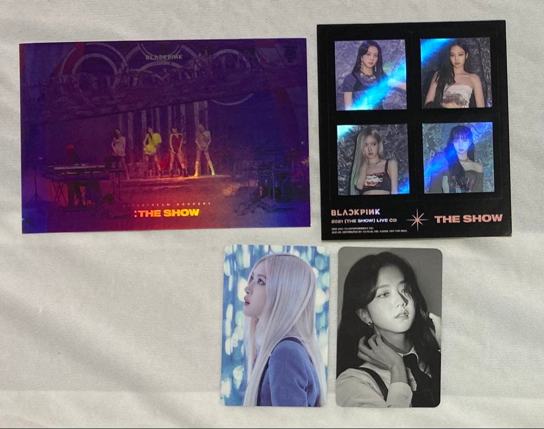BLACKPINK THE SHOW 封入トレカ ステッカー ポストカード