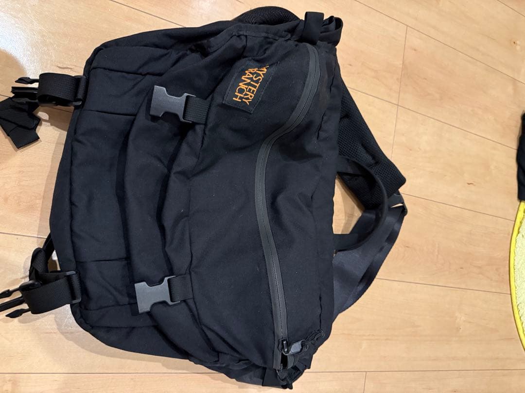 【廃盤】MYSTERYRANCH インベーダー メッセンジャーバッグ BLACK