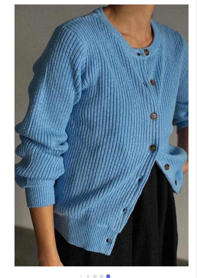 room306contemporary Lib kint Cardiganブルー