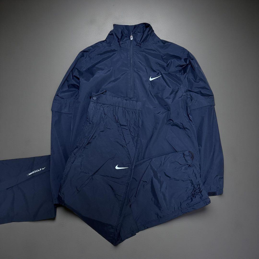 kenkenNIKE GOLF ナイロンセットアップ テック 2way 黒