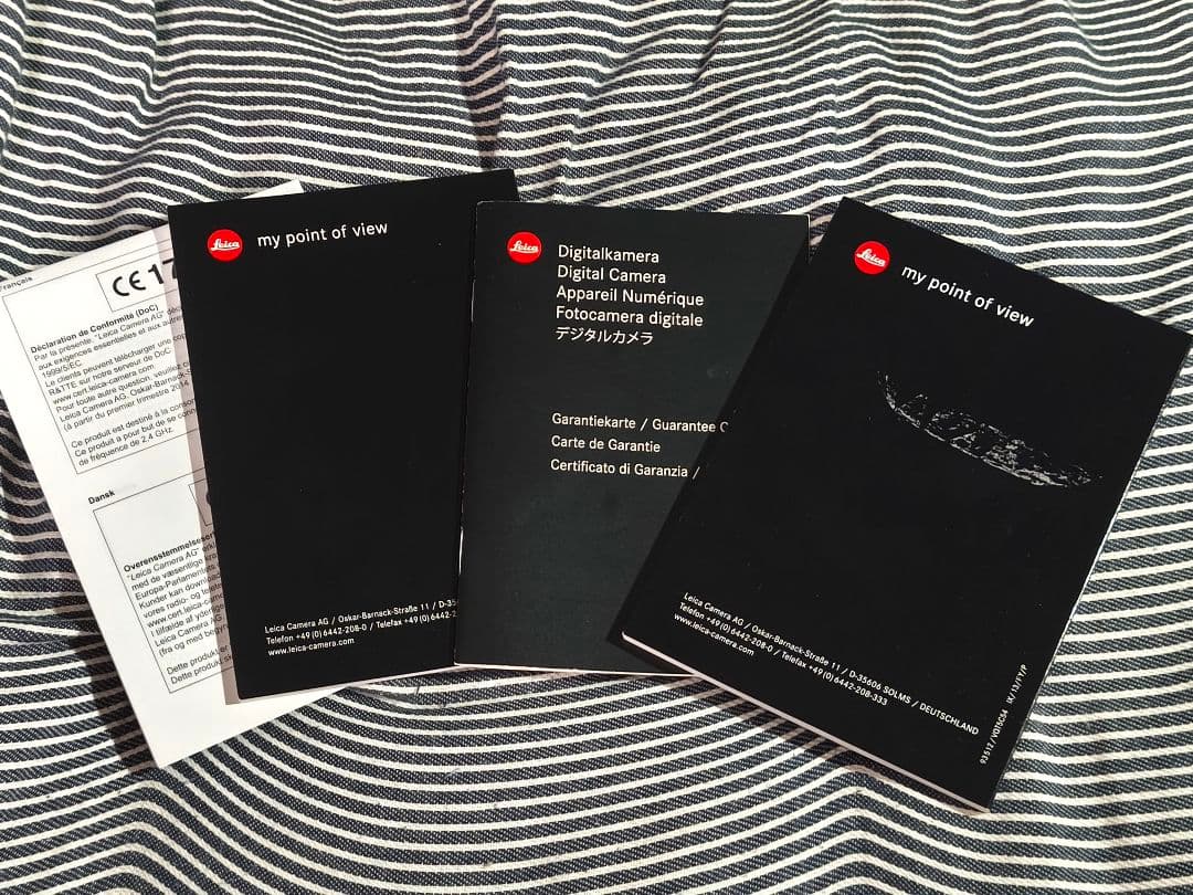 美品　Leica C Typ 112 コンパクトデジタルカメラ ブラック