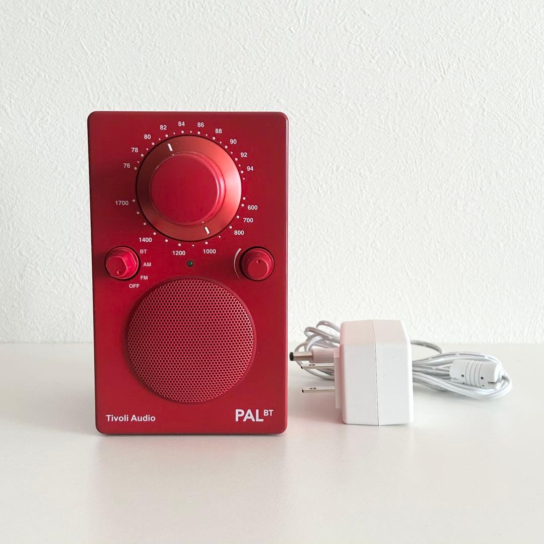 PAL BT2 第2世代 Bluetooth レッド Tivoli Audio