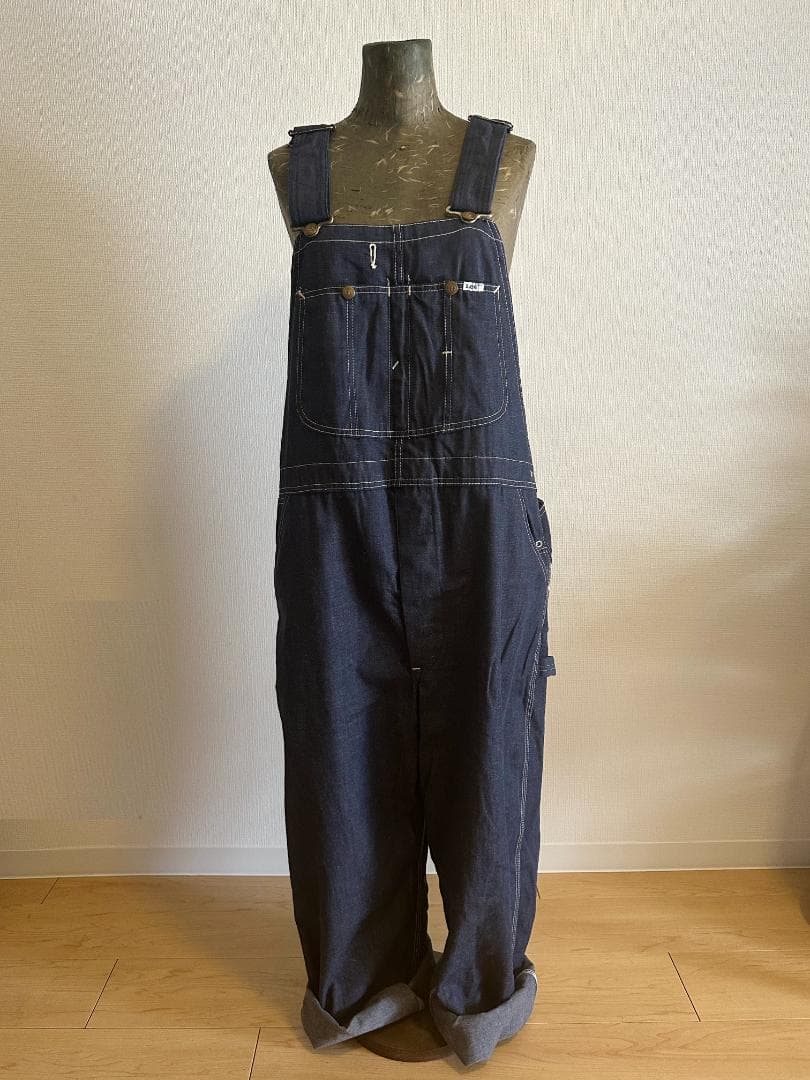 70s Lee USA OVERALL VINTAGE XL-XXL 濃紺 希少