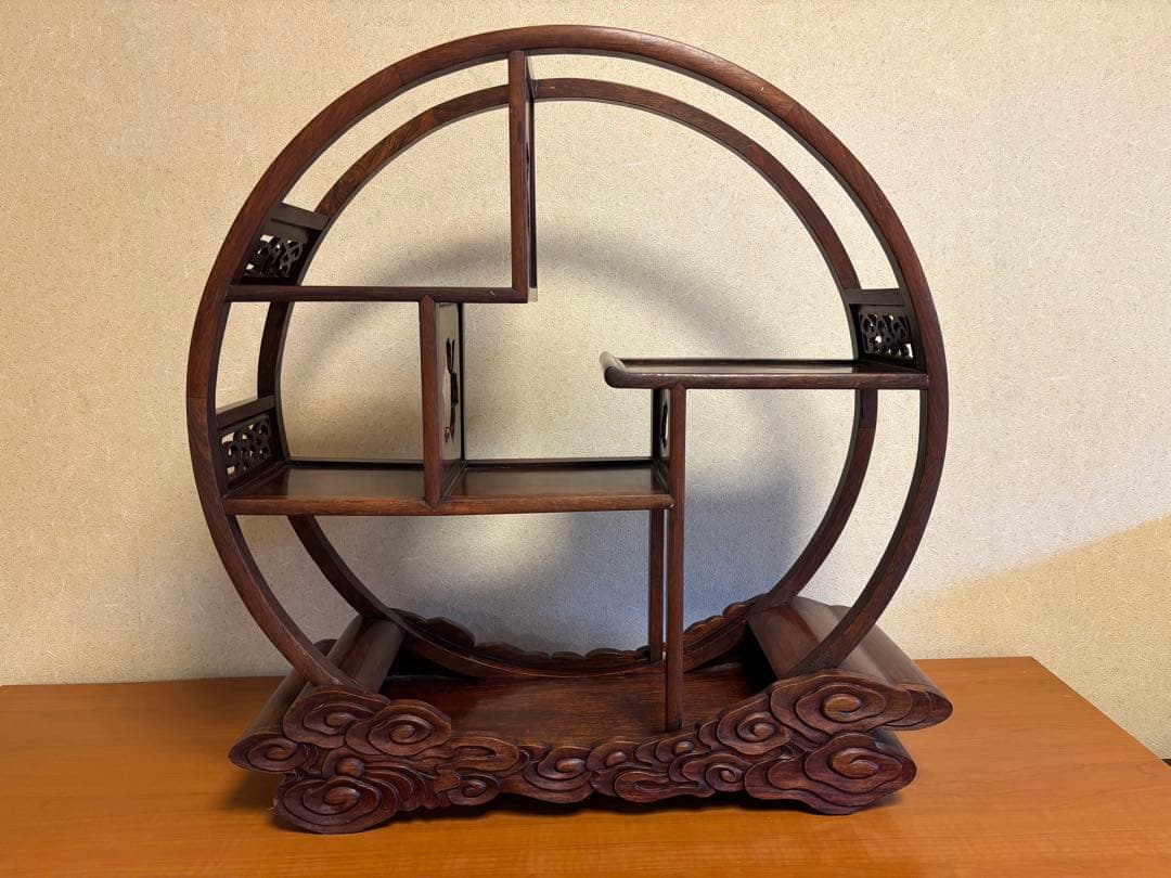 茶器棚　円形棚