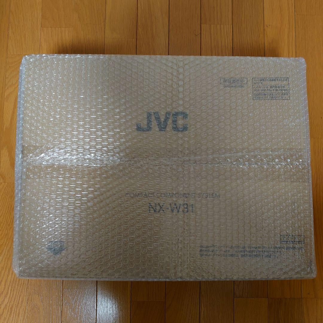 新品 黒JVCケンウッドコンポ NX-W31 [FM /Bluetooth対応]