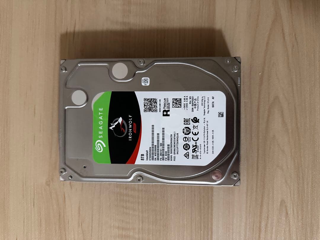 R*T様 Seagate IronWolf NAS用 3.5インチ HDD 8T