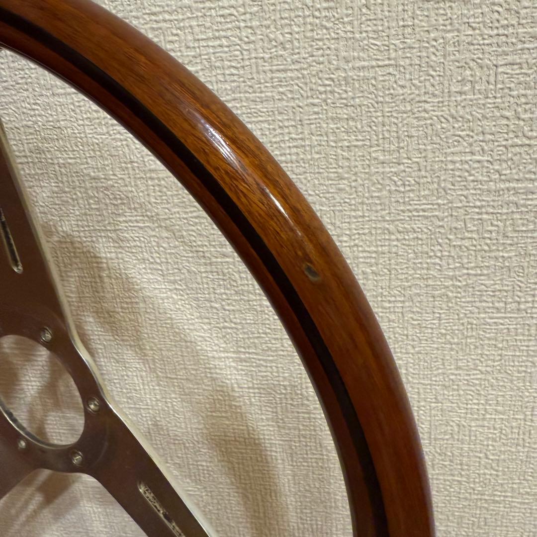 E. Nardi ウッドステアリング 3本スポーク
