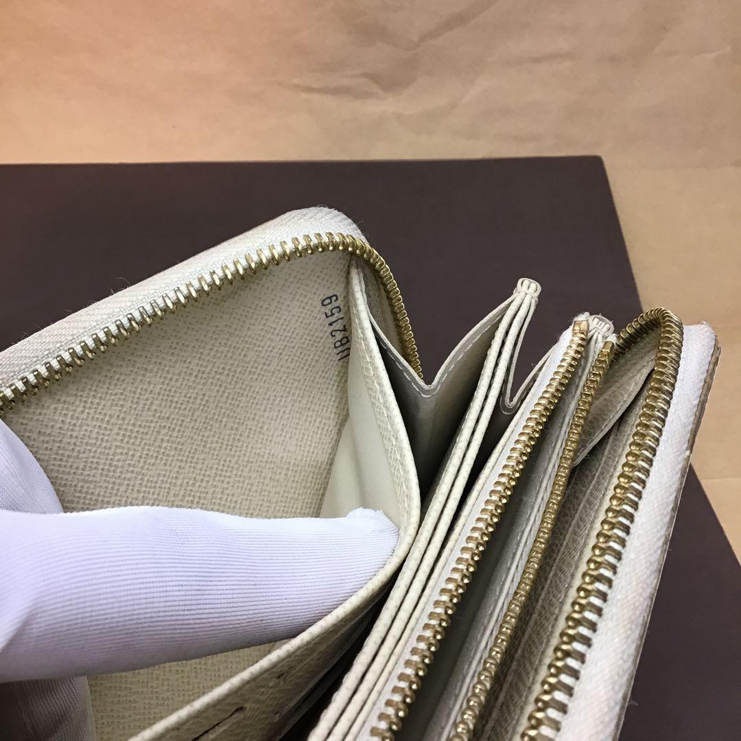 ❣️ルイヴィトン❣️ダミエアズール　ラウンドファスナー長財布N41660カード12枚