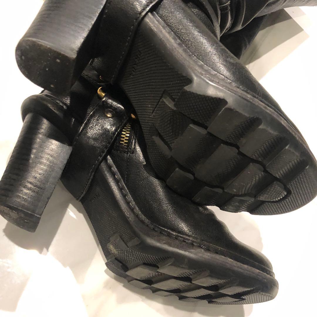 PRADA ブーツ レディース　エンジニア　37