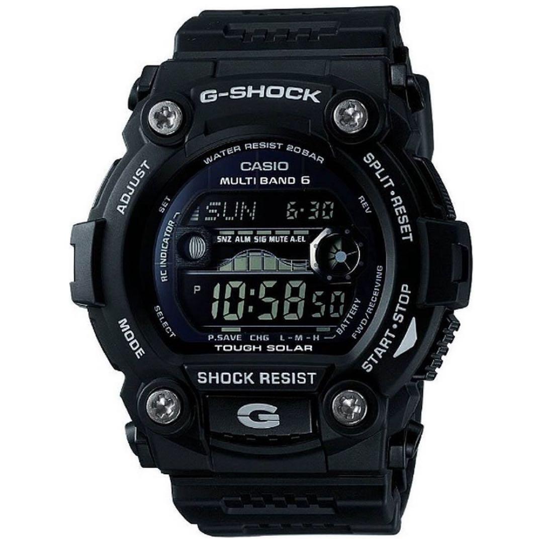 【ほぼ未使用】G-SHOCK 電波ソーラー マルチバンド6 ブラック