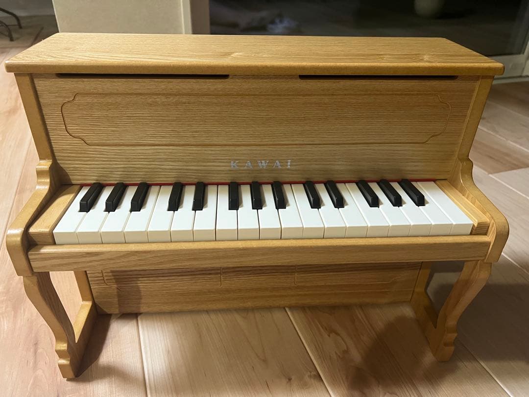 カワイ　ミニピアノ　ナチュラル　おもちゃ