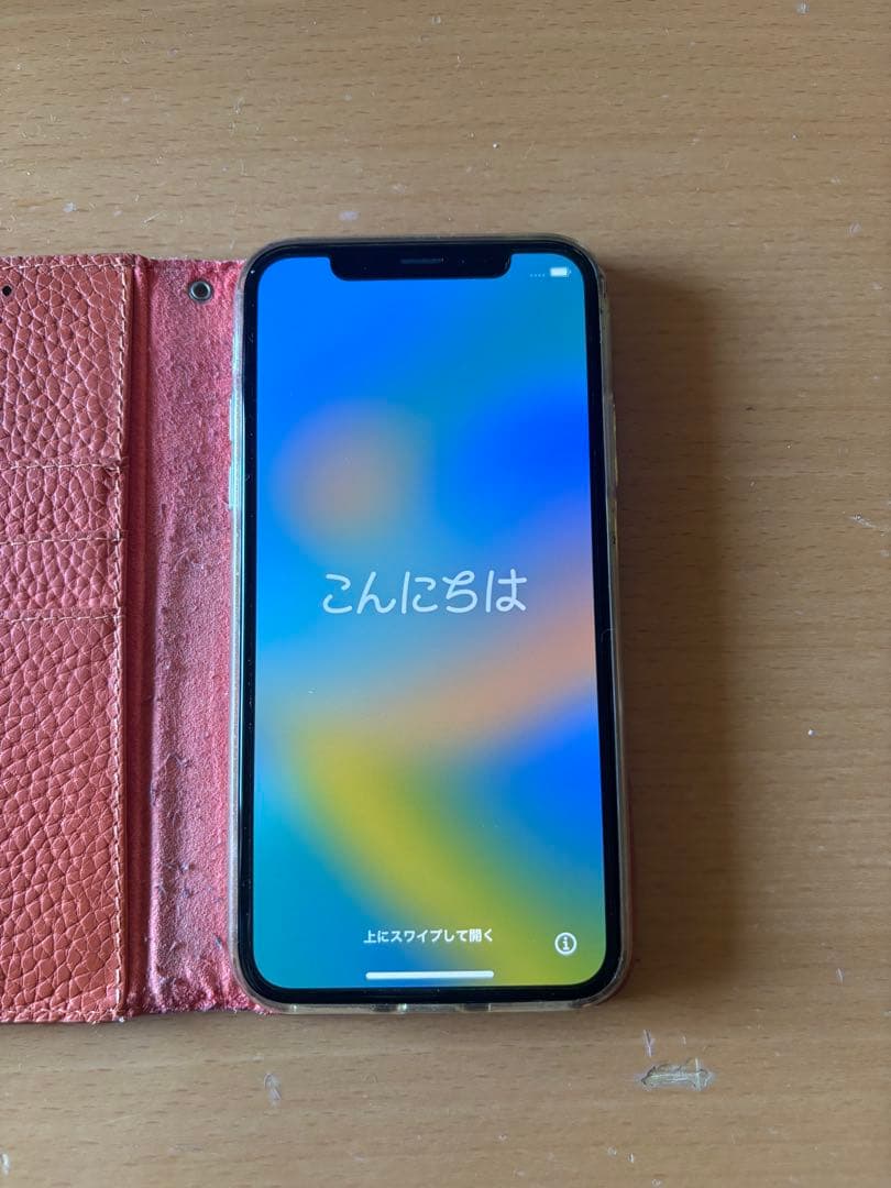 iphone X シルバー 64GB 中古美品