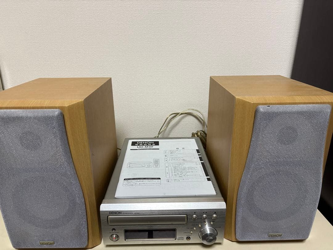 DENON CD コンポ UD-M30(ジャンク品) USC-M30セット