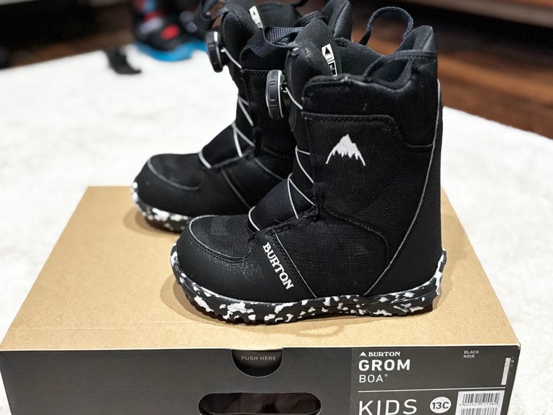 あり様Burton Grom BOA 子ども用スノーボードブーツ 19.５センチ