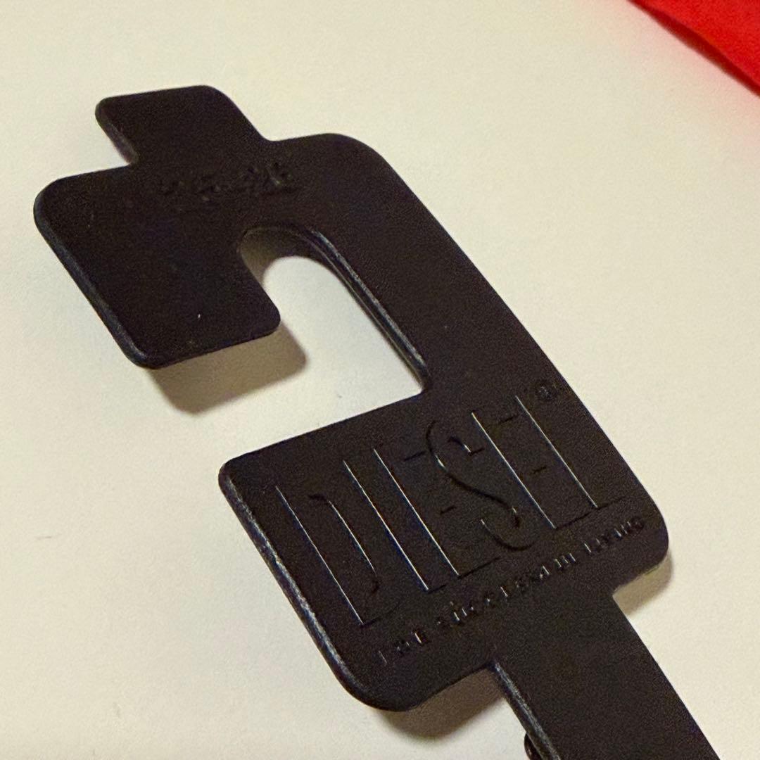 DIESEL B-1dr 80サイズ ブラックレザー ベルト