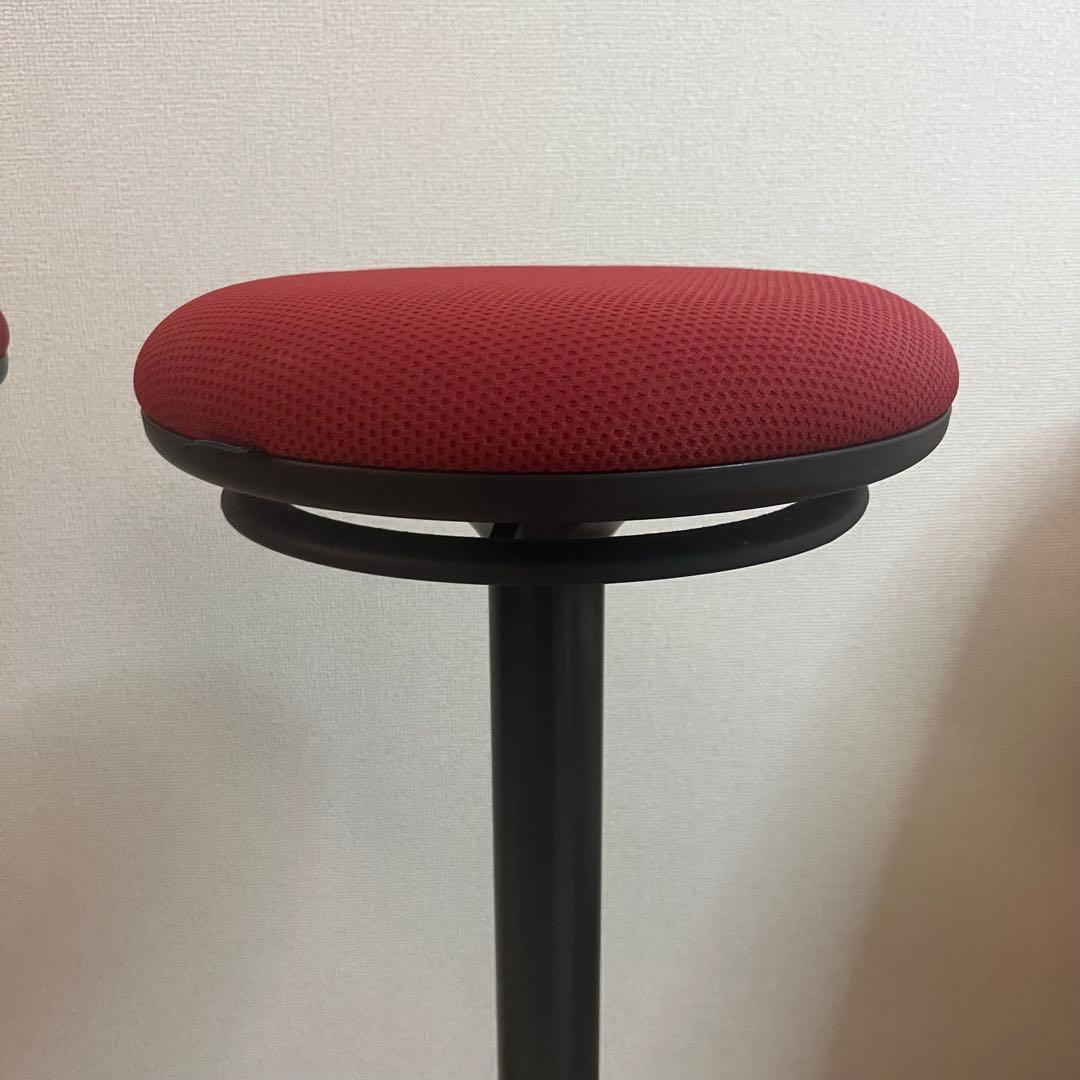 ✨【良品】オカムラ ピルエット スイング脚スツール L122EA 2脚✨