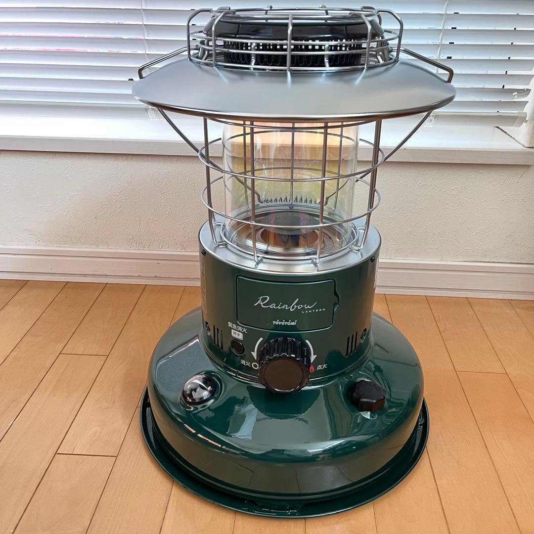 【美品】2022年製 トヨトミ レインボーストーブ RL-25M(G)