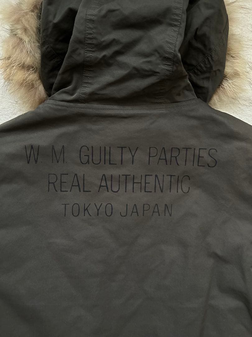 ワコマリア wackomaria N3B ミリタリージャケット モッズコート