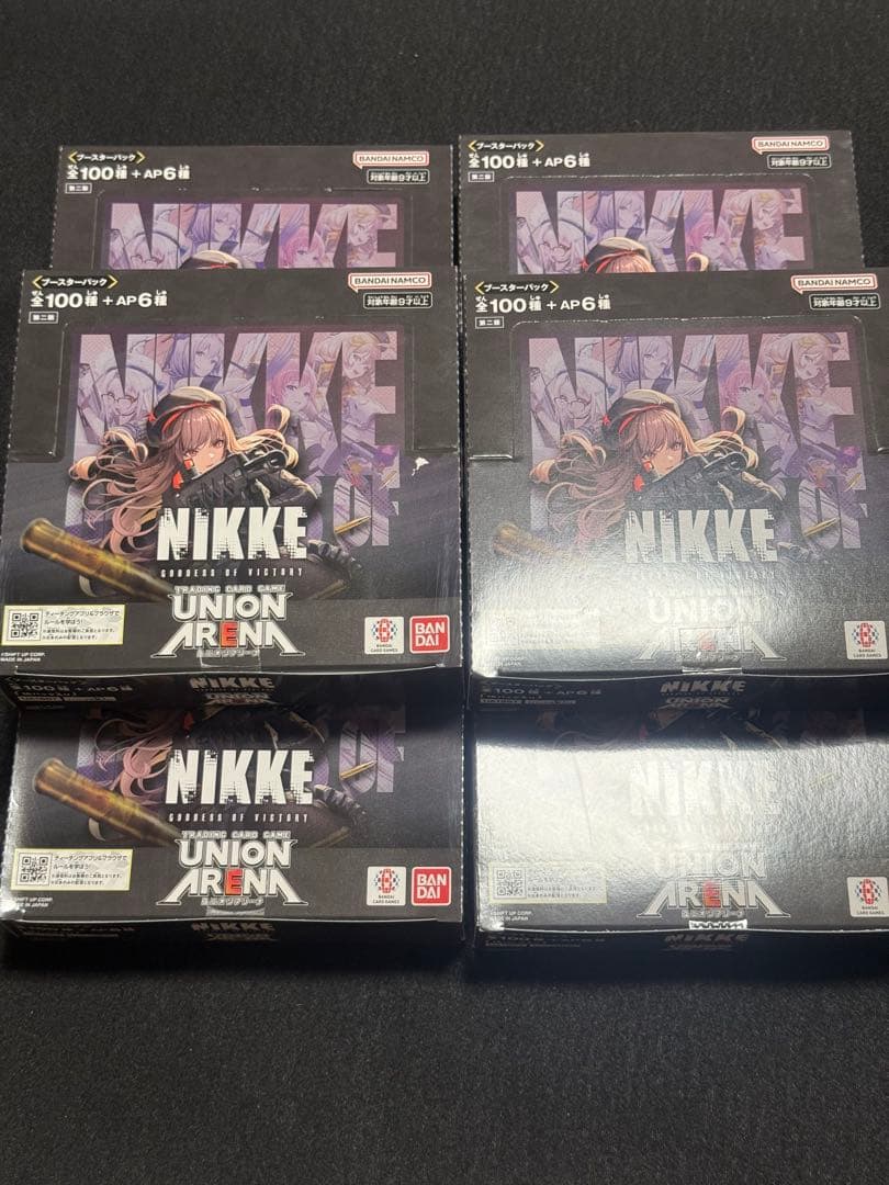 新品未開封　ユニアリ　NIKKE 6box