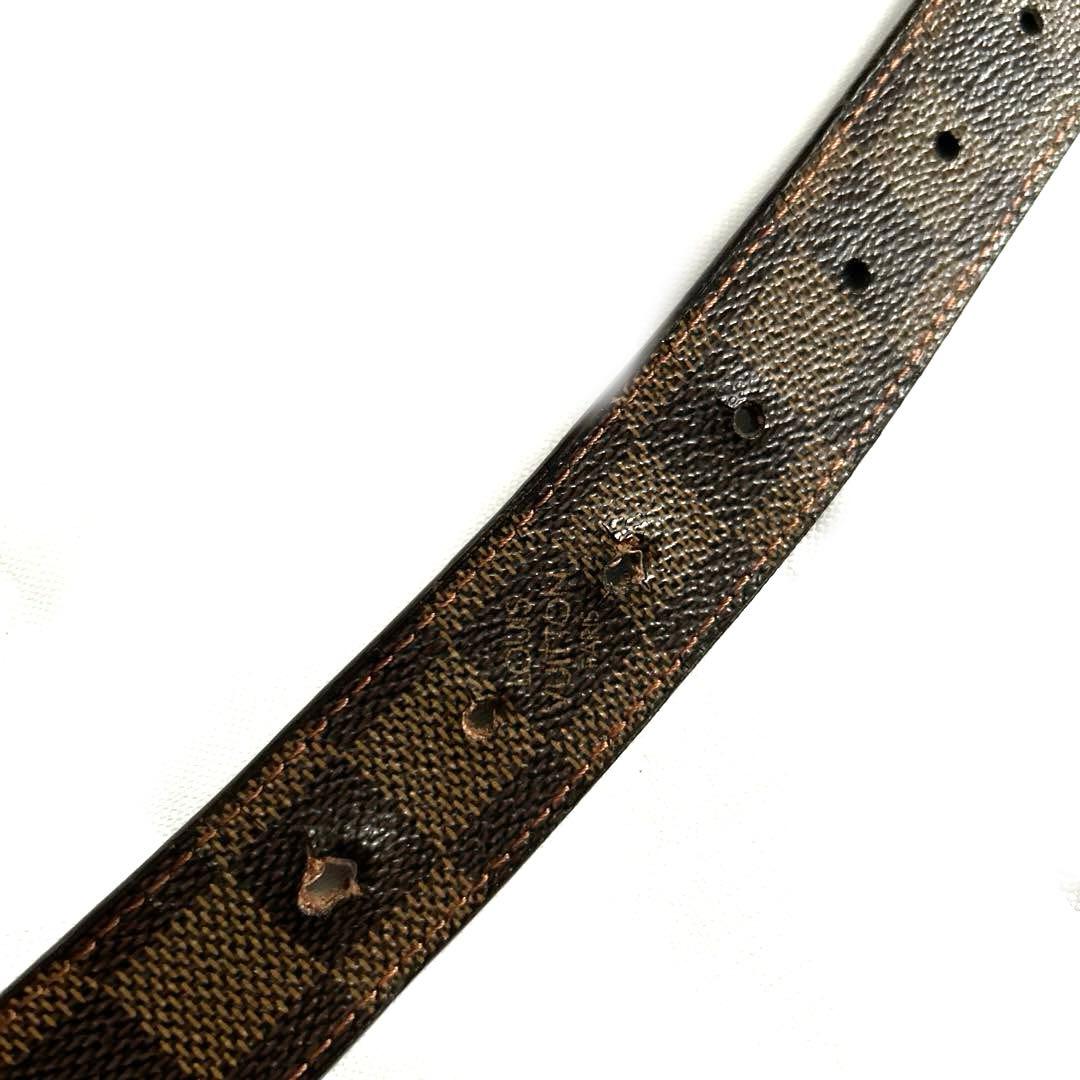 LOUIS VUITTON ルイヴィトンダミエサンチュールキャレベルト110cm