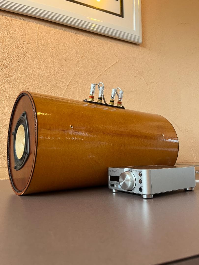 【値下げ】波動スピーカー MS1001-M&アンプKENWOOD「KA-NA7」