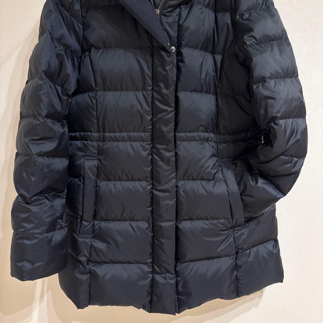 【✨美品✨】23区シレータフタ ミドル丈 ダウンコート　サイズ42 ネイビー系