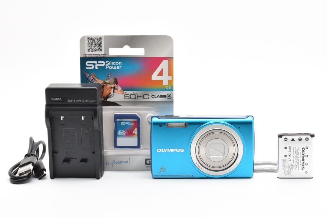 オリンパス　OLYMPUS FE-5050 ブルー