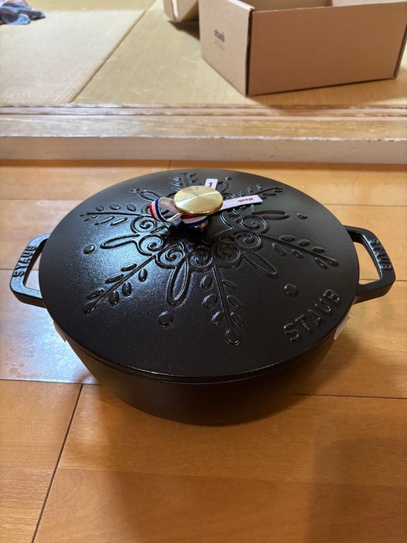 STAUB WA-NAVE XL 24cm 黒　【希少】