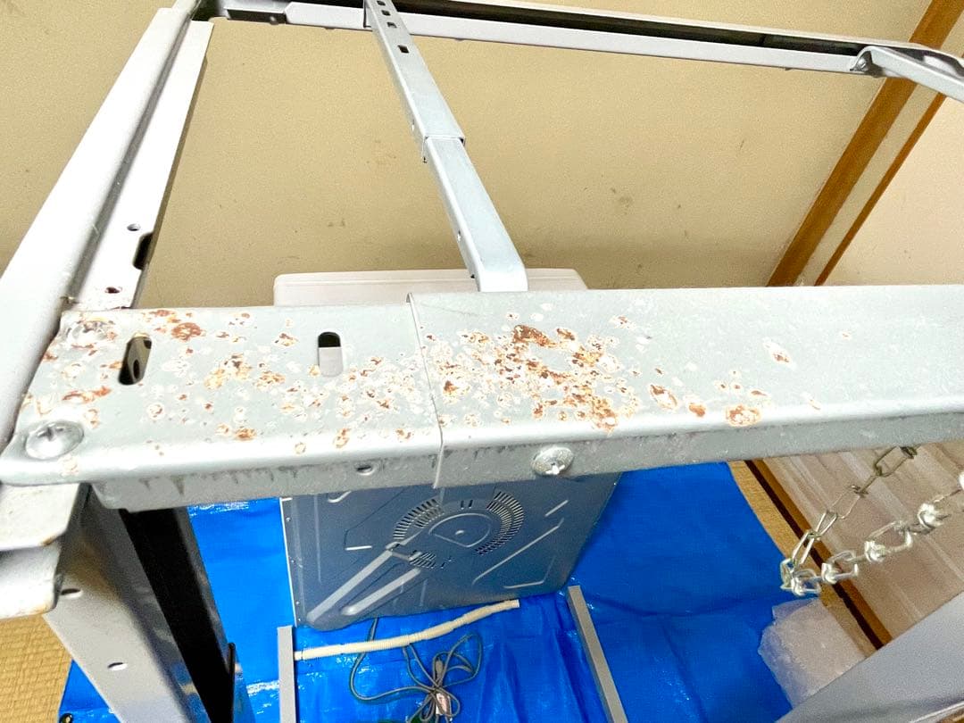 日立 衣類乾燥機 5kg DE-N50WV＋専用スタンドセット 中古美品 送料込