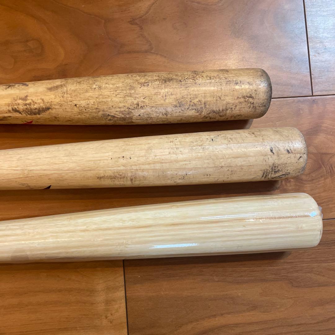 リンドスポーツバンブー製練習用バット&ルイスビルスラッガー木製バット