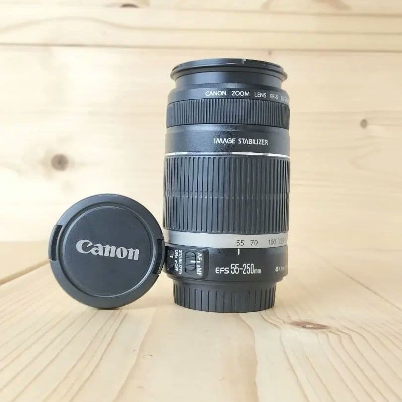 ★動作OK★レンズ Canon EF-S 55-250mm f4-5.6 IS
