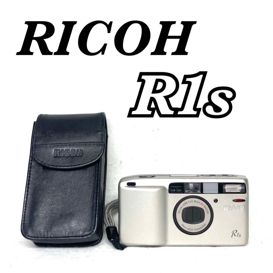 【完動品 美品】RICOH R1s フィルムカメラ ケース付き 動作確認済