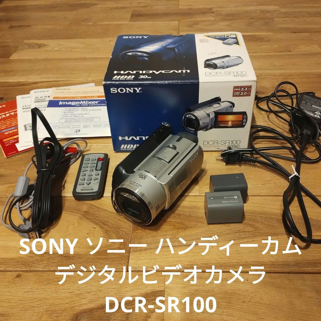 SONY HDD ビデオカメラ DCR-SR100 動作確認済み