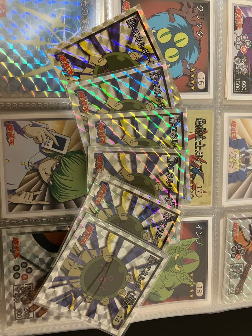 遊戯王　シール烈伝　たくさん　アマダ