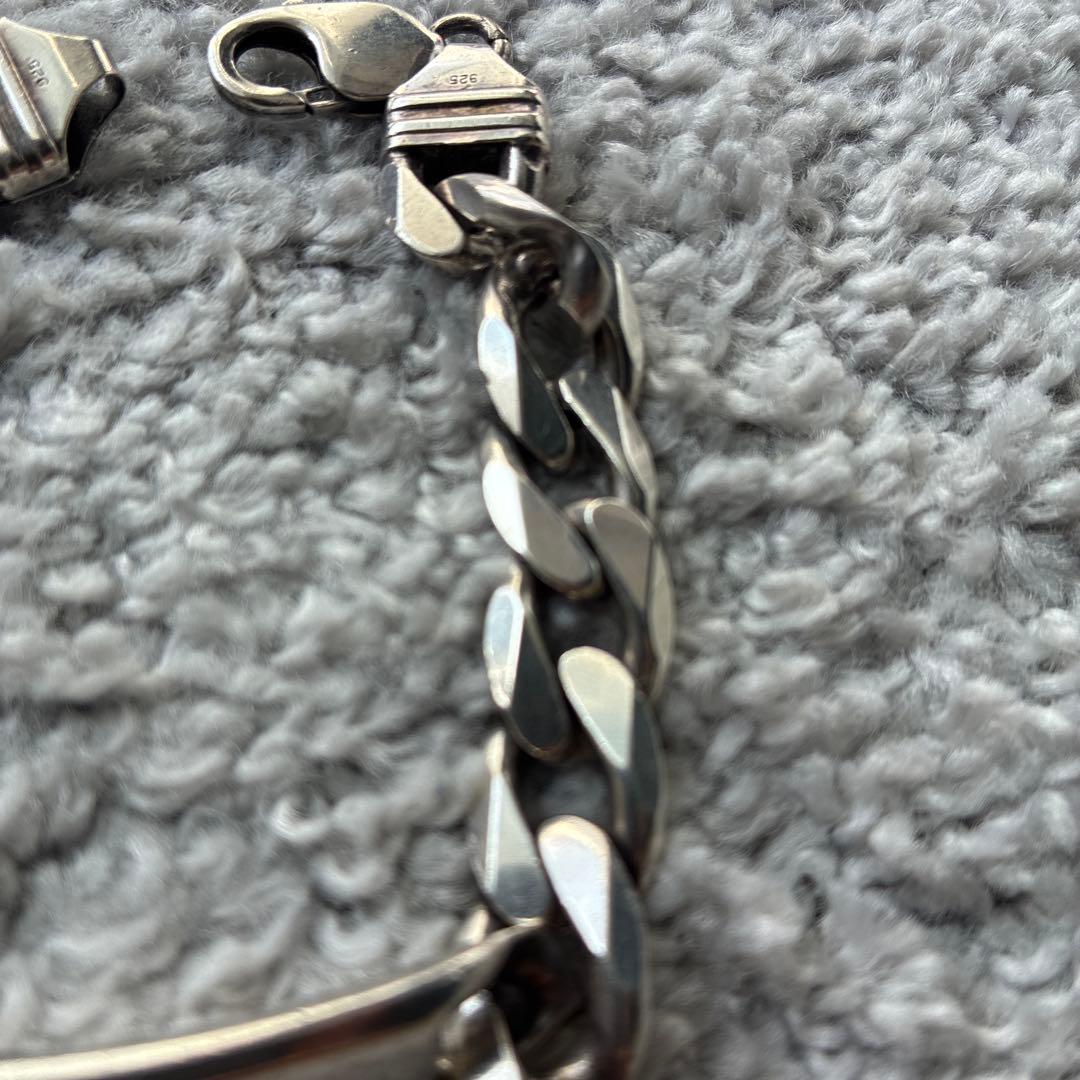 シルバープレートブレスレット　イタリア製