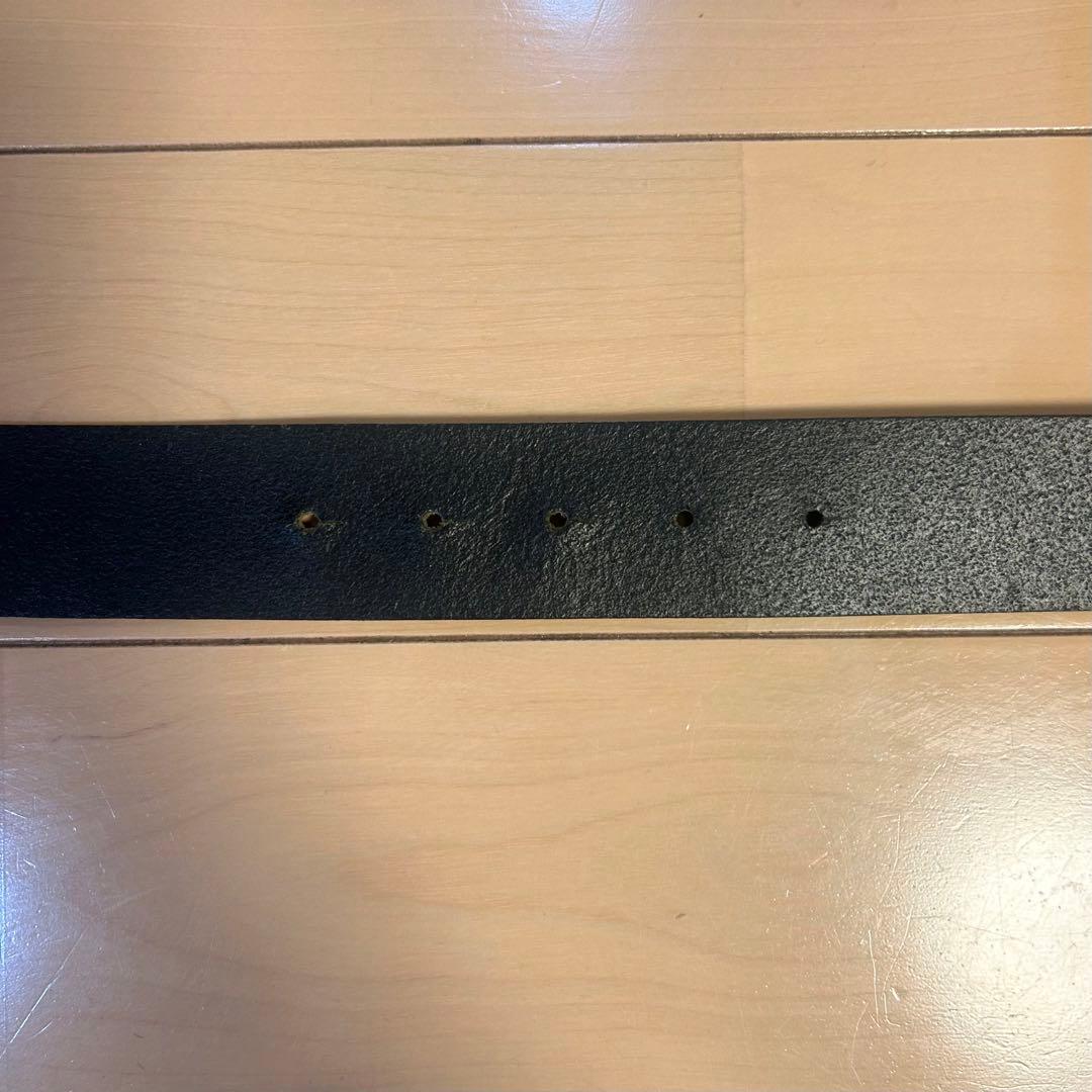 DIESEL レザーベルト ブラック 75