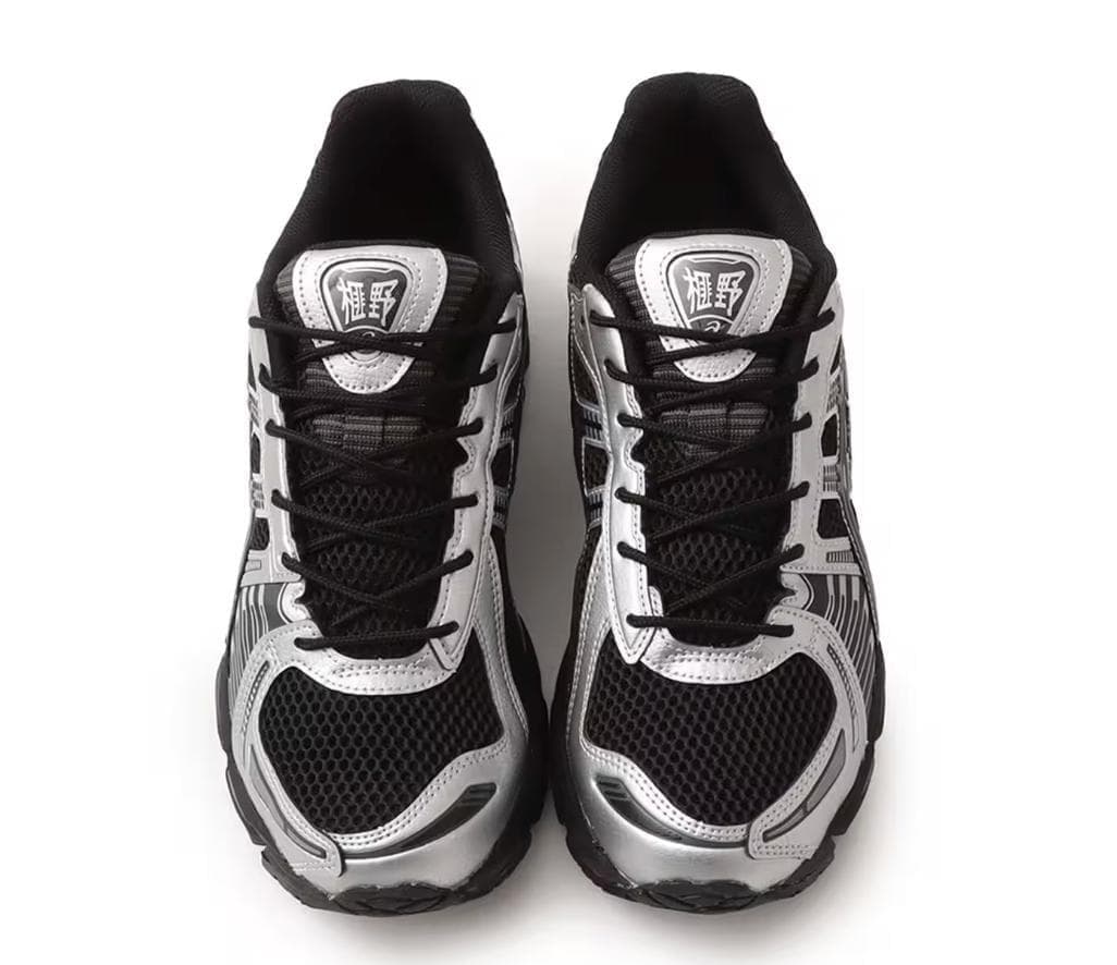 新品 アシックス GEL-KAYANO 12.1 ブラック シルバー 28