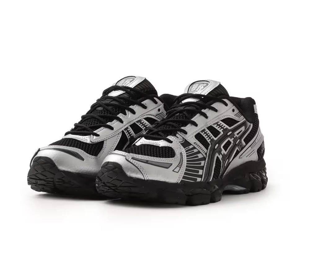 新品 アシックス GEL-KAYANO 12.1 ブラック シルバー 28