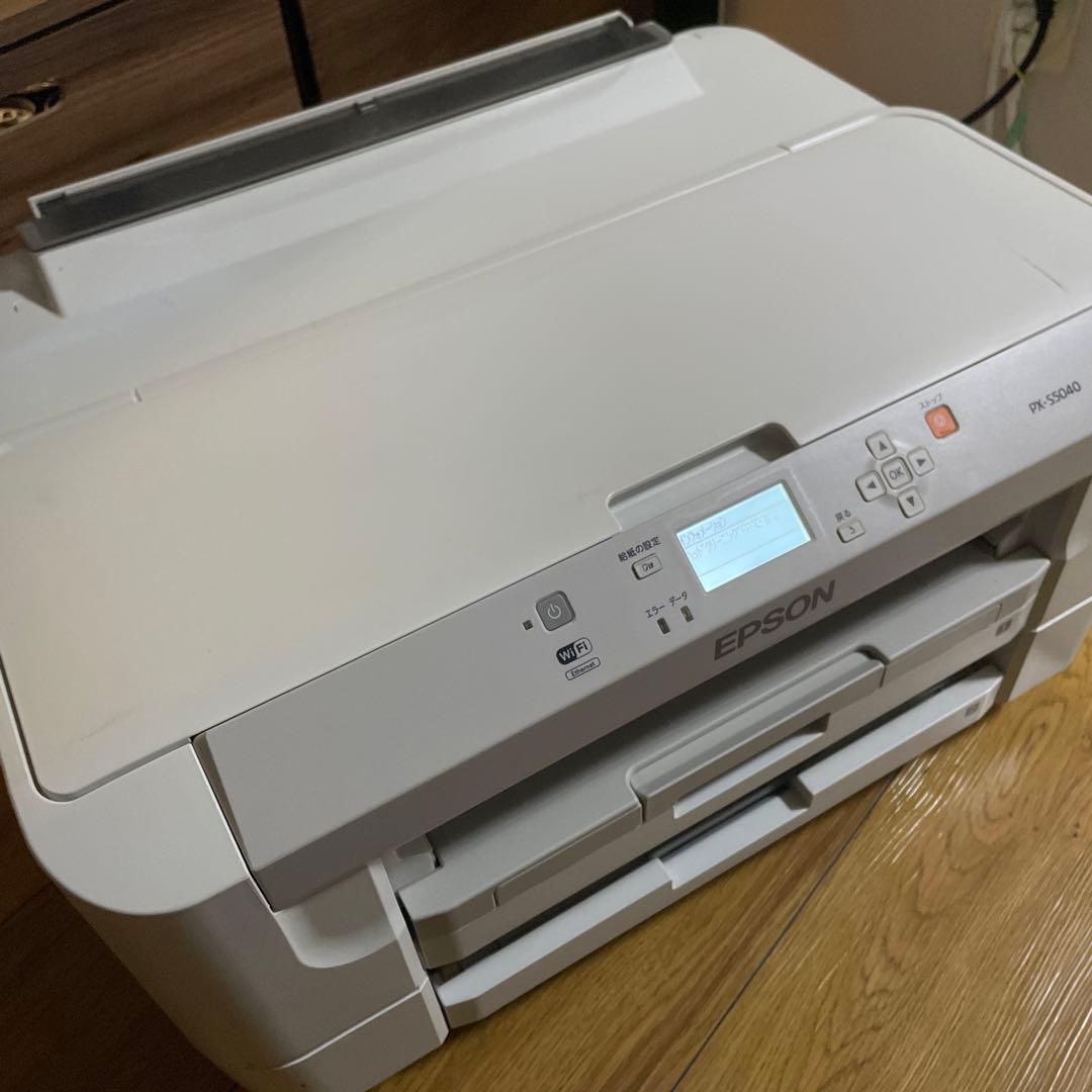 【美品】EPSON ビジネスインクジェットプリンターPX-S5040