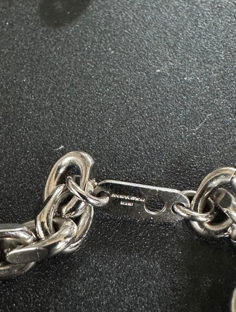 LOUIS VUITTON シルバーネックレス