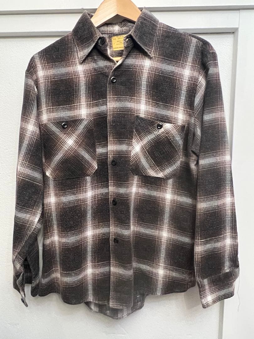 searsプリントネルシャツ M