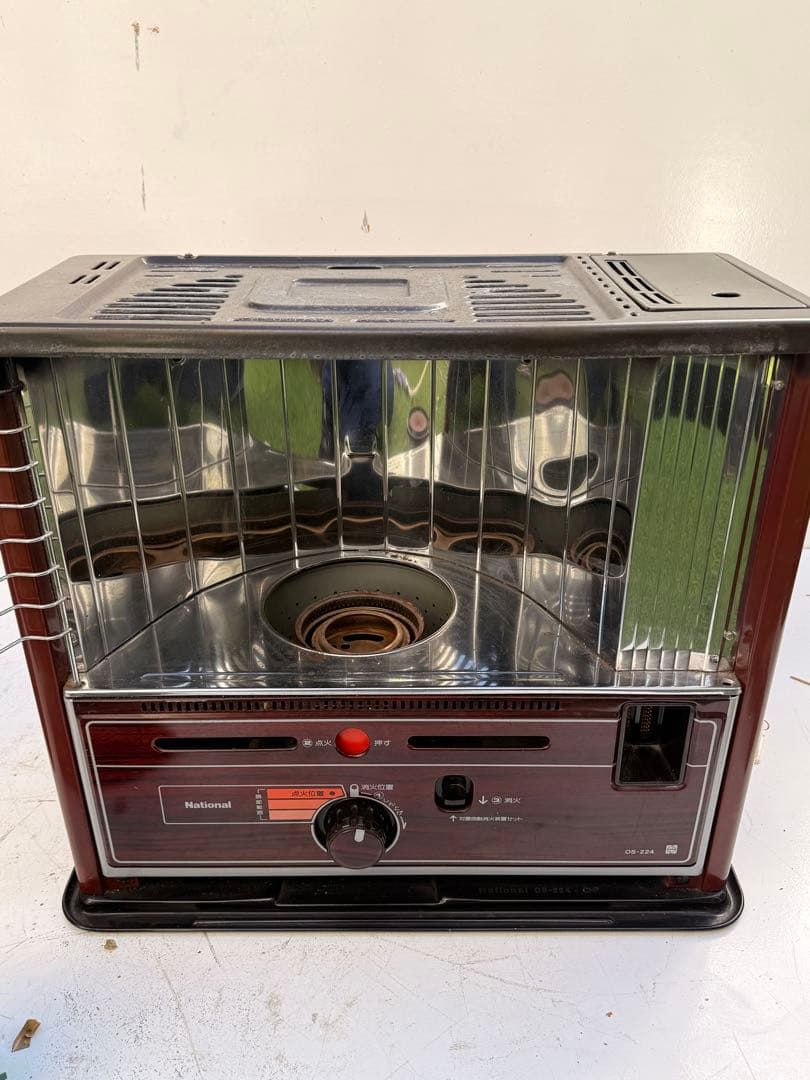National 開放式石油ストーブ OS-224 レトロ ヴィンテージ