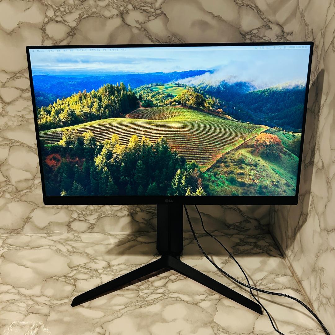 LG UltraGear 24GN650-B 23.8インチ ゲーミングモニター