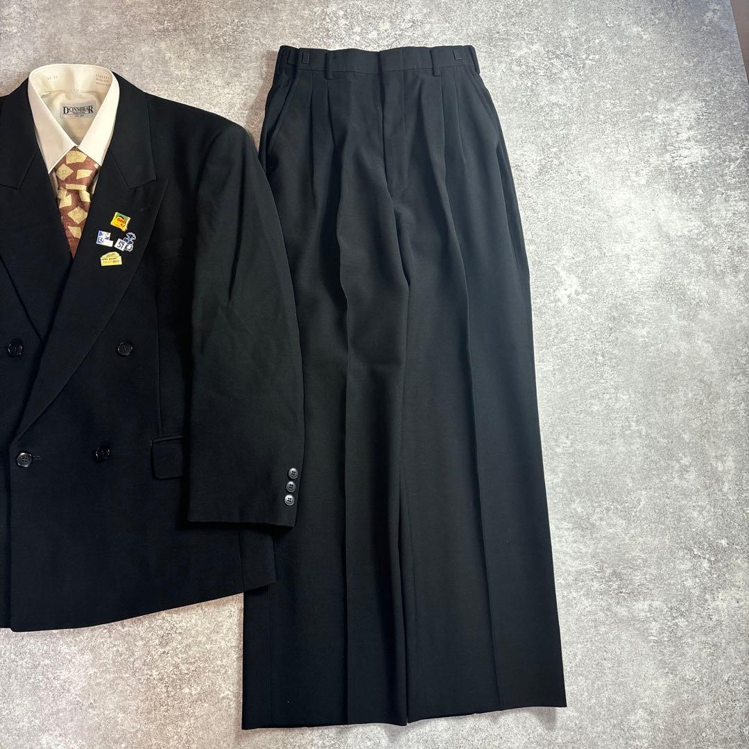 セットアップ ダブルスーツ 成人式 入学式 ピンズ vintage no.88
