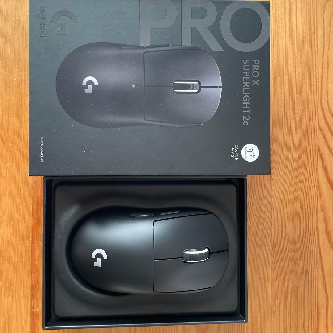 Logicool PRO X SUPERLIGHT 2c ブラック