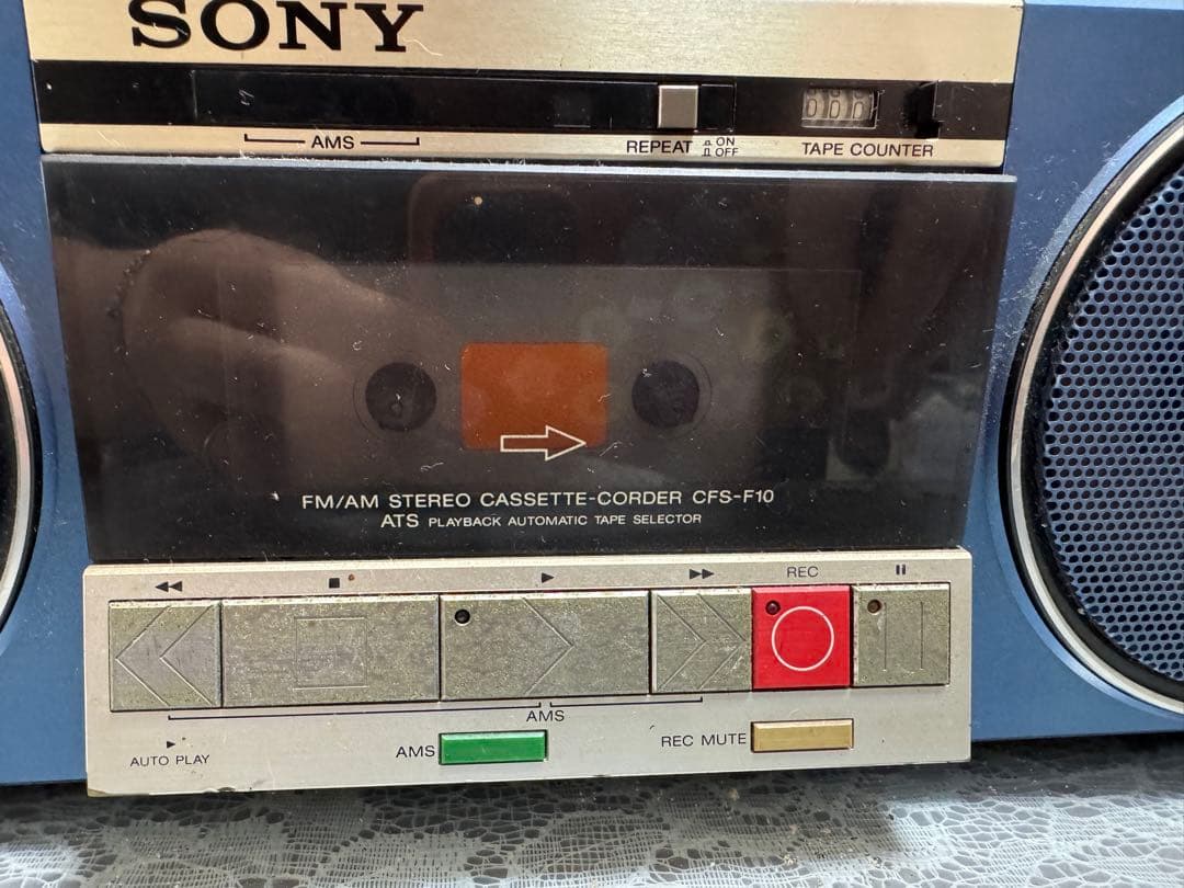 SONY ソニー CFS-F10 ラジカセ FM/AM （ジャンク品）