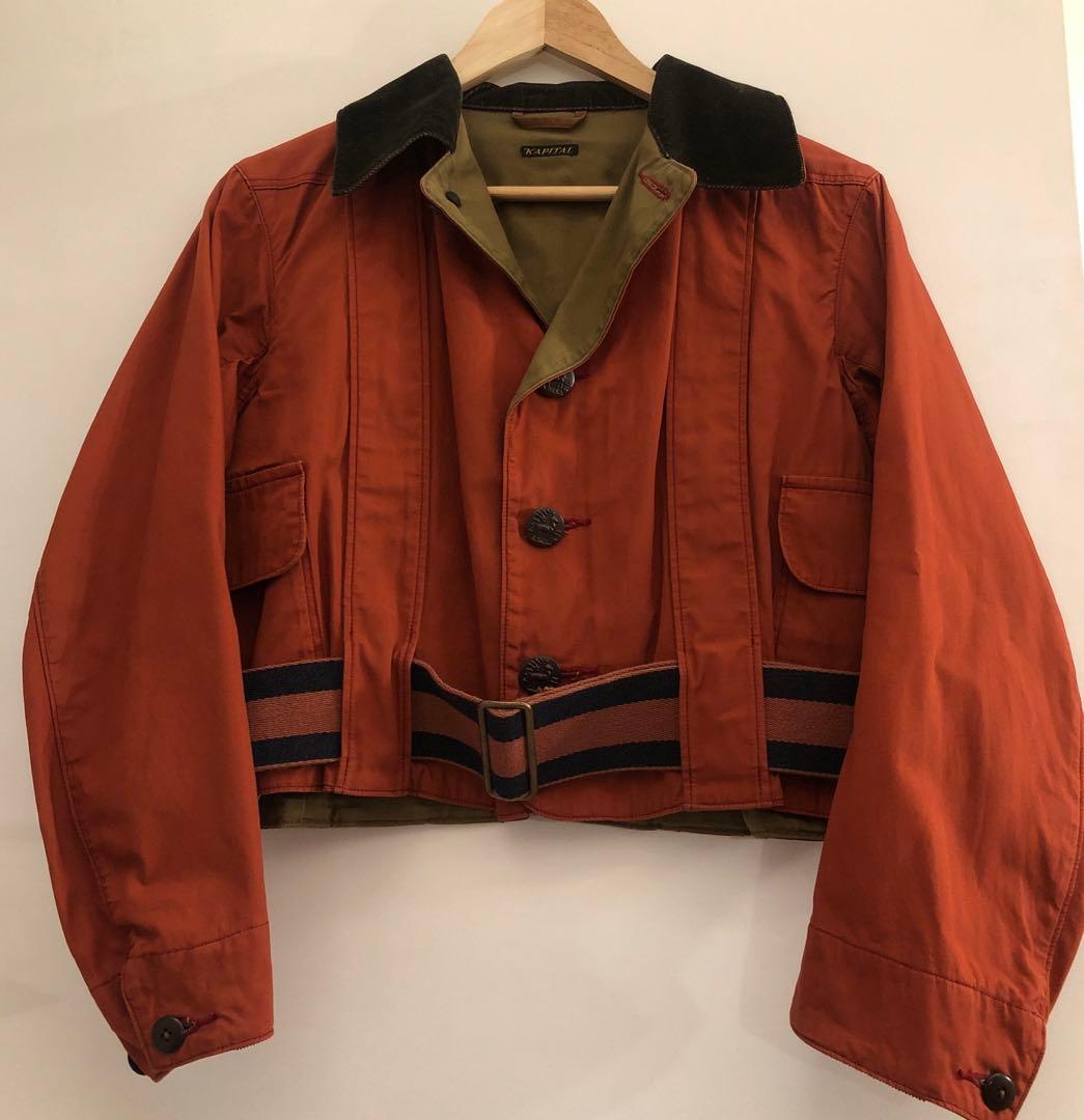 KAPITAL kapital キャピタル 動物ボタン ハンティングジャケット