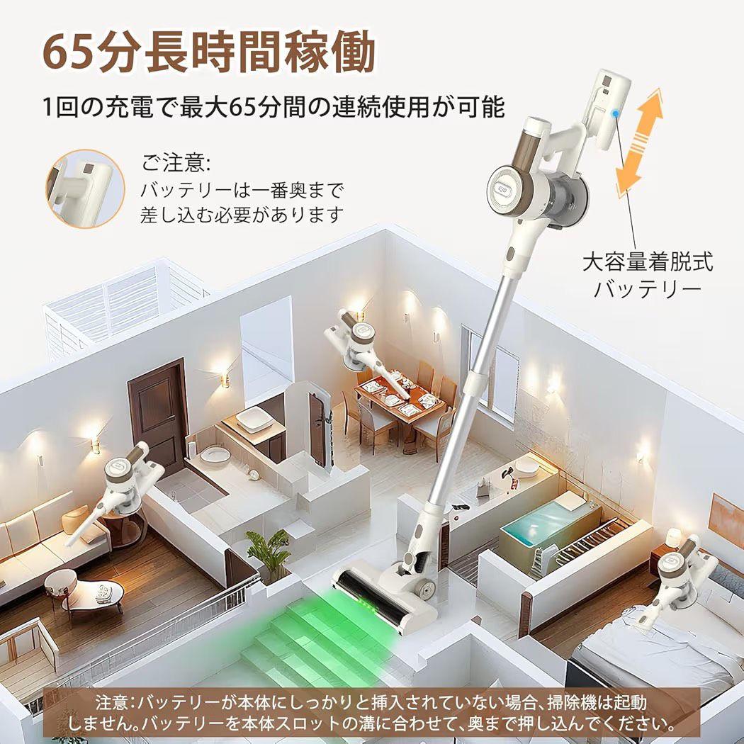 【新品未使用】75000PA強力掃除機