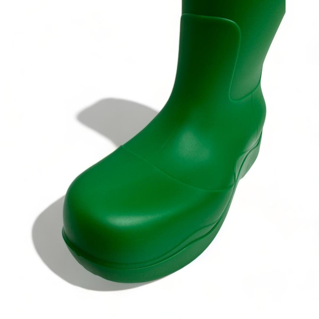 ❣️新品 ボッテガ❣️ パドル グラス グリーン ロング レインブーツ 24cm